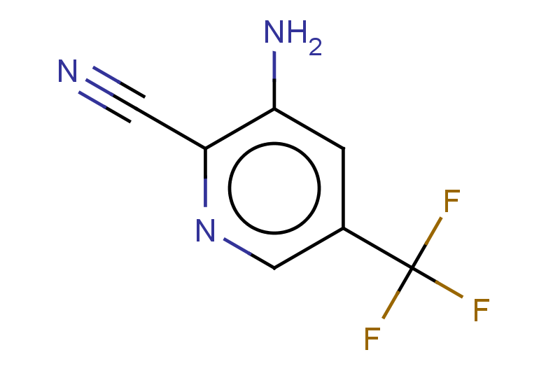 3-amino-5-(trifluoromethyl)pyridine-2-carbonitrile