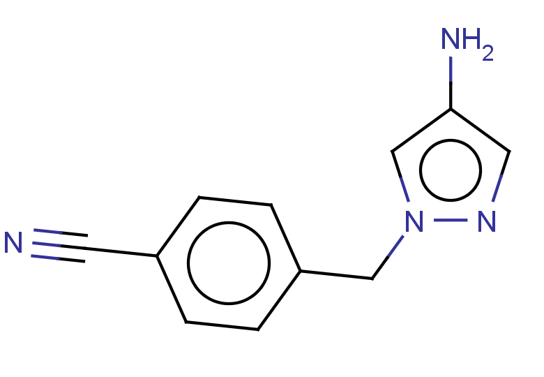 4-((4-amino-1H-pyrazol-1-yl)methyl)benzonitrile