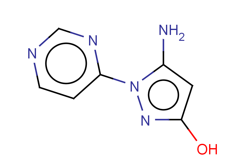 5-amino-1-(pyrimidin-4-yl)-1H-pyrazol-3-ol