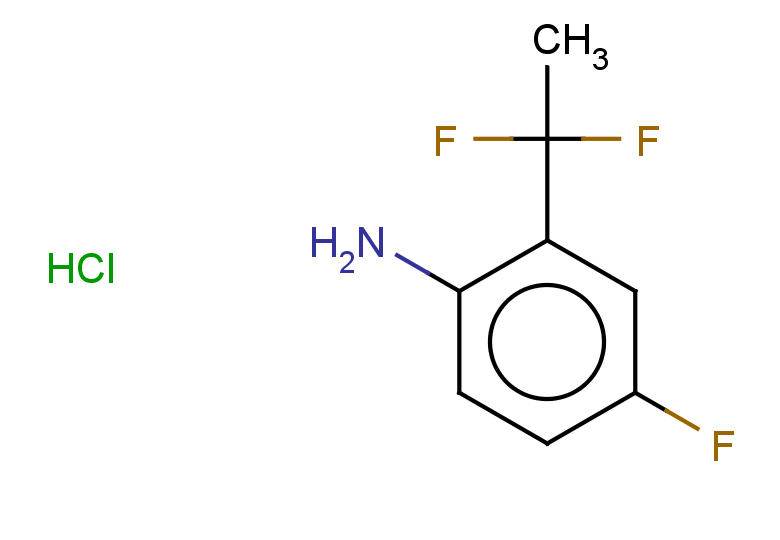 2-(1,1-difluoroethyl)-4-fluoroaniline hydrochloride