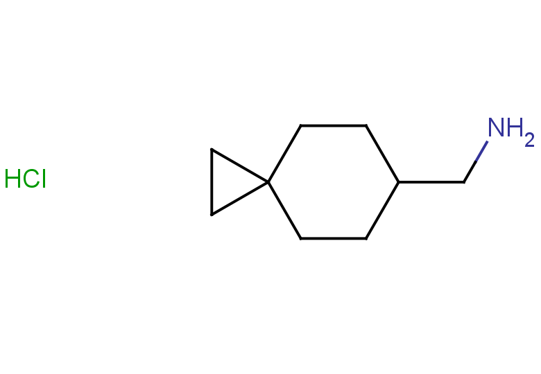 {spiro[2.5]octan-6-yl}methanamine hydrochloride