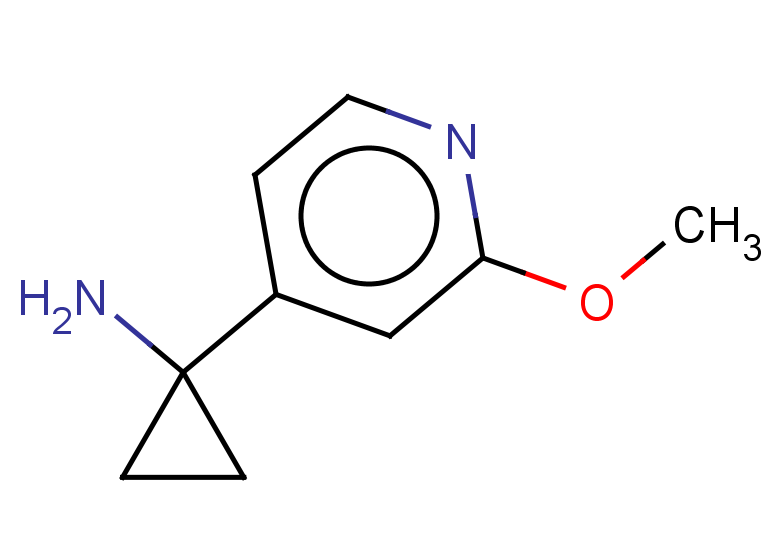 1-(2-methoxypyridin-4-yl)cyclopropan-1-amine
