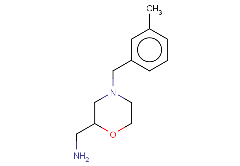 {4-[(3-methylphenyl)methyl]morpholin-2-yl}methanamine