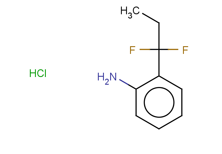 2-(1,1-difluoropropyl)aniline hydrochloride