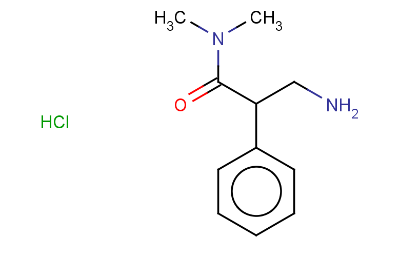 3-amino-N,N-dimethyl-2-phenylpropanamide hydrochloride