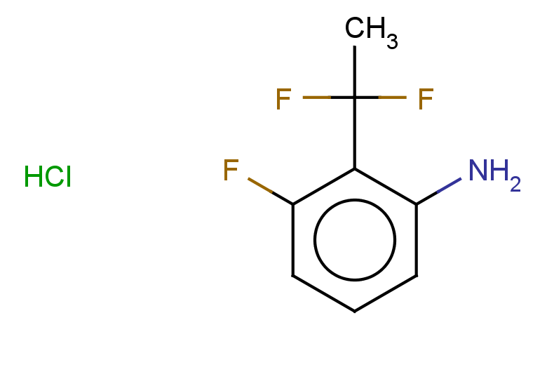 2-(1,1-difluoroethyl)-3-fluoroaniline hydrochloride