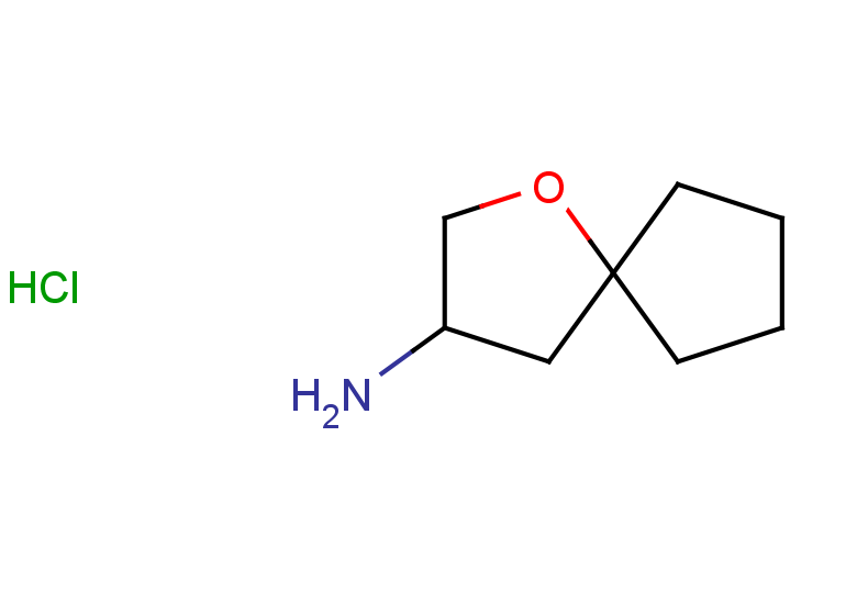 1-oxaspiro[4.4]nonan-3-amine hydrochloride
