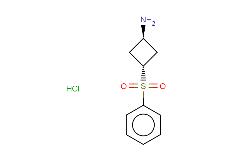 3-(benzenesulfonyl)cyclobutan-1-amine hydrochloride