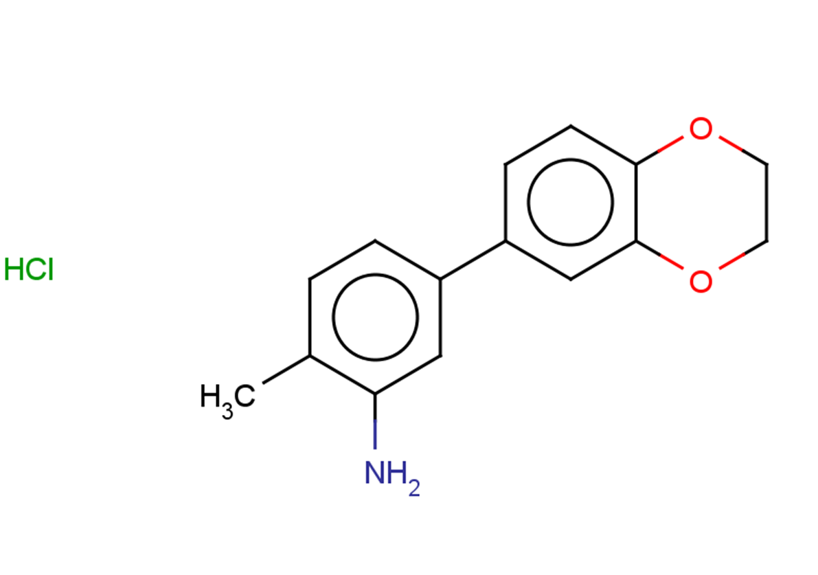 5-(2,3-dihydro-1,4-benzodioxin-6-yl)-2-methylaniline hydrochloride