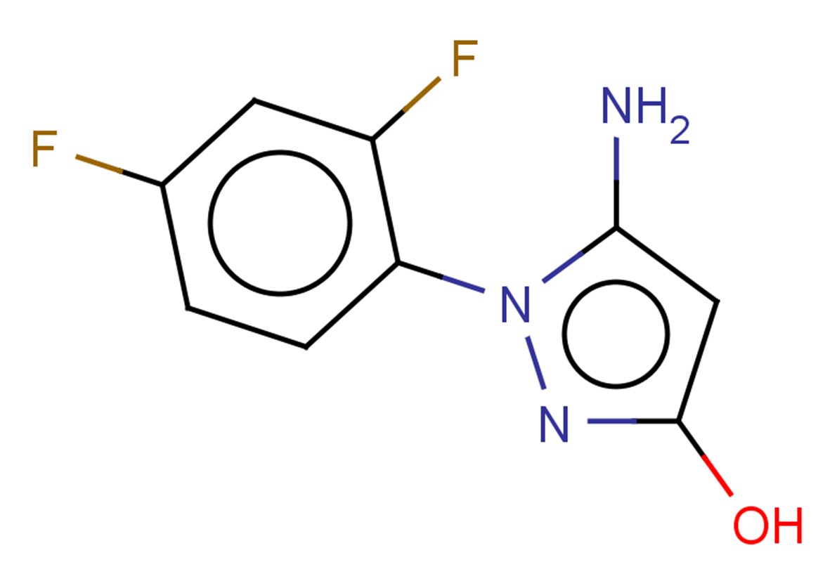 5-amino-1-(2,4-difluorophenyl)-1H-pyrazol-3-ol