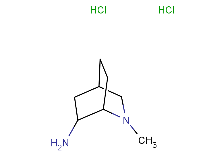 2-methyl-2-azabicyclo[2.2.2]octan-6-amine dihydrochloride, Mixture of diastereomers