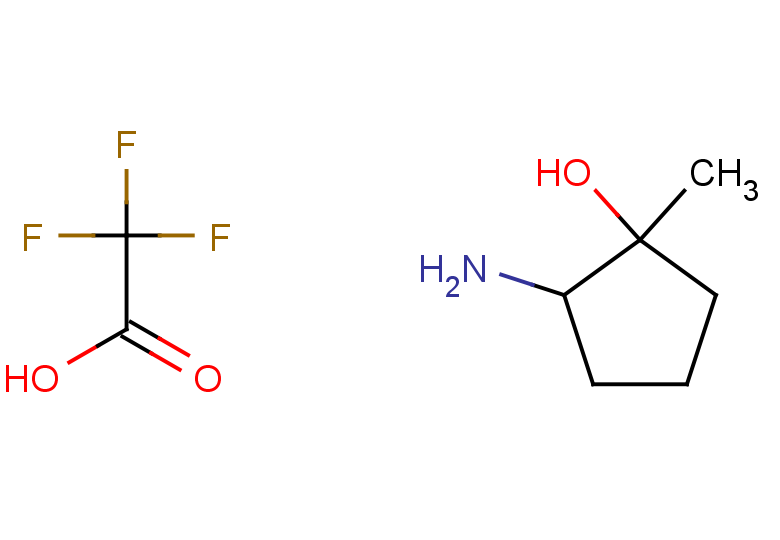 2-amino-1-methylcyclopentan-1-ol, trifluoroacetic acid