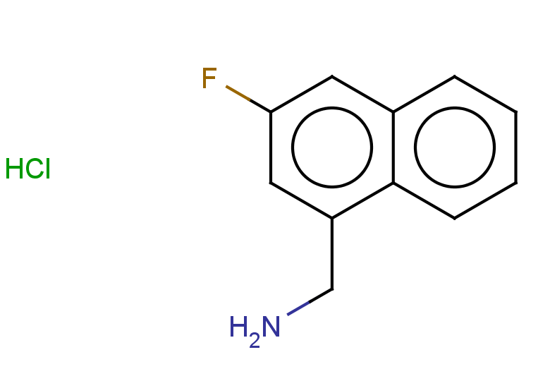 (3-fluoronaphthalen-1-yl)methanamine hydrochloride
