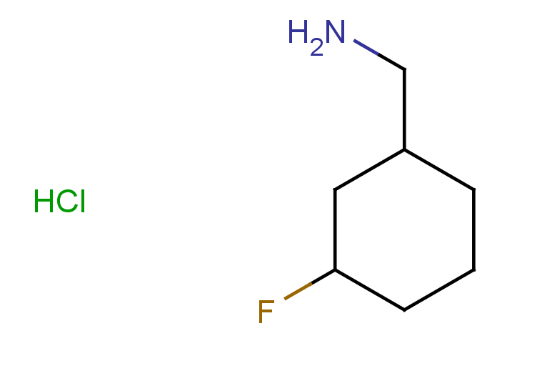 (3-fluorocyclohexyl)methanamine hydrochloride, Mixture of diastereomers
