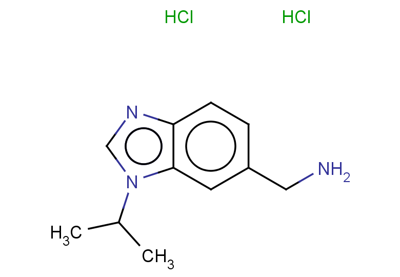 [1-(propan-2-yl)-1H-1,3-benzodiazol-6-yl]methanamine dihydrochloride