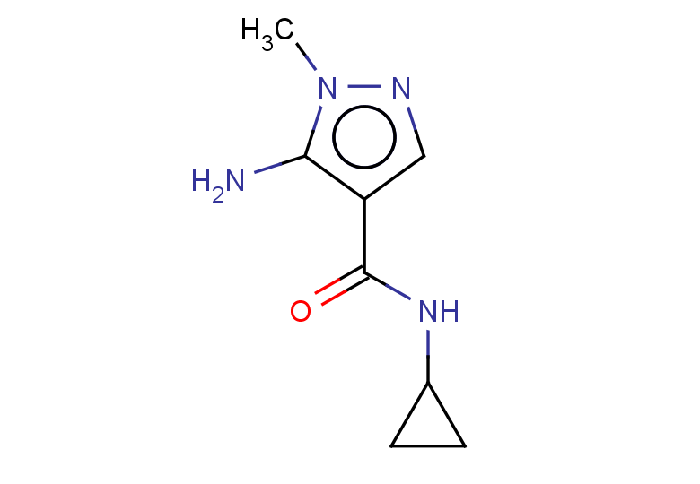 5-amino-N-cyclopropyl-1-methyl-1H-pyrazole-4-carboxamide