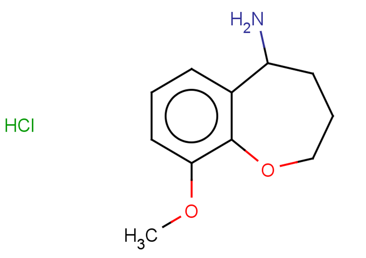 9-methoxy-2,3,4,5-tetrahydro-1-benzoxepin-5-amine hydrochloride