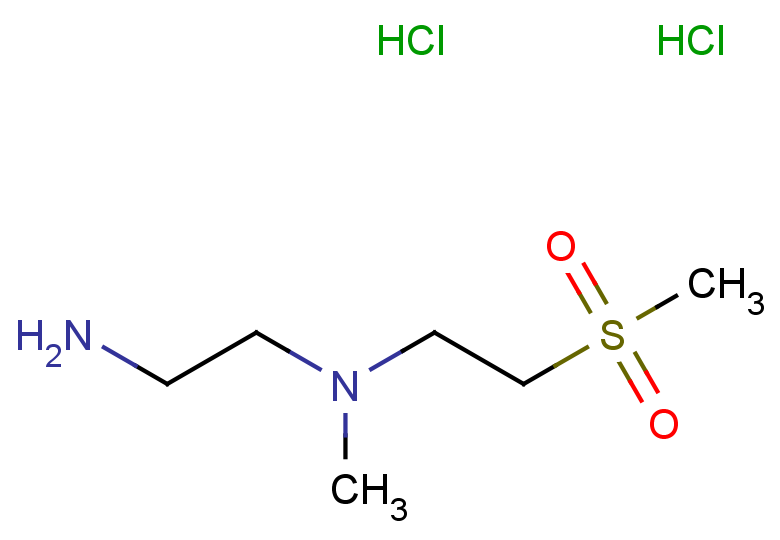 (2-aminoethyl)(2-methanesulfonylethyl)methylamine dihydrochloride
