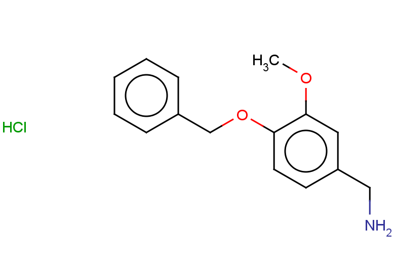 [4-(benzyloxy)-3-methoxyphenyl]methanamine hydrochloride