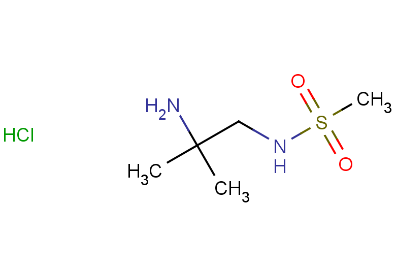 N-(2-amino-2-methylpropyl)methanesulfonamide hydrochloride
