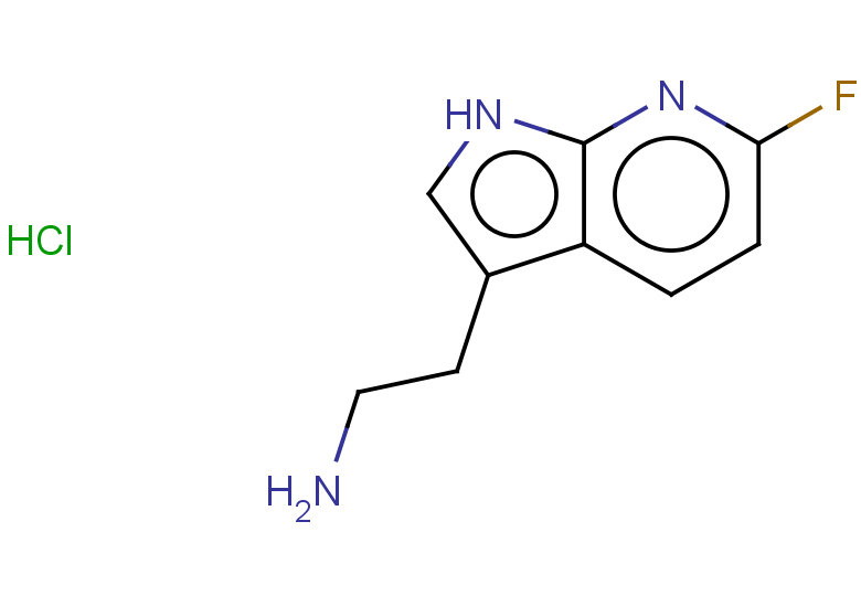 2-{6-fluoro-1H-pyrrolo[2,3-b]pyridin-3-yl}ethan-1-amine hydrochloride