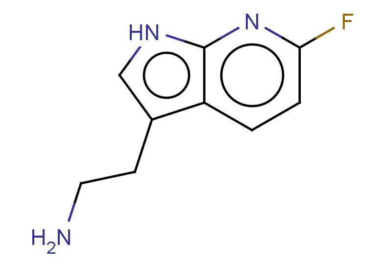 2-{6-fluoro-1H-pyrrolo[2,3-b]pyridin-3-yl}ethan-1-amine