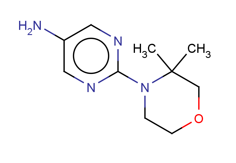 2-(3,3-dimethylmorpholin-4-yl)pyrimidin-5-amine