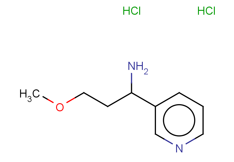3-methoxy-1-(pyridin-3-yl)propan-1-amine dihydrochloride