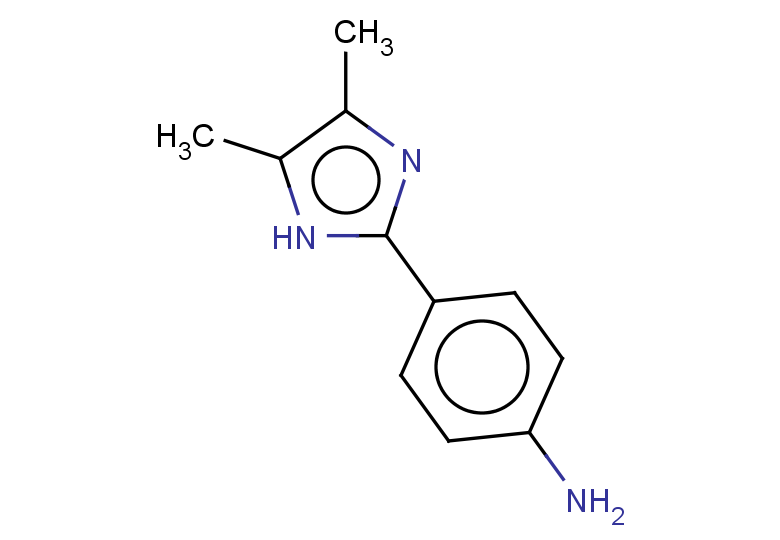 4-(4,5-dimethyl-1H-imidazol-2-yl)aniline