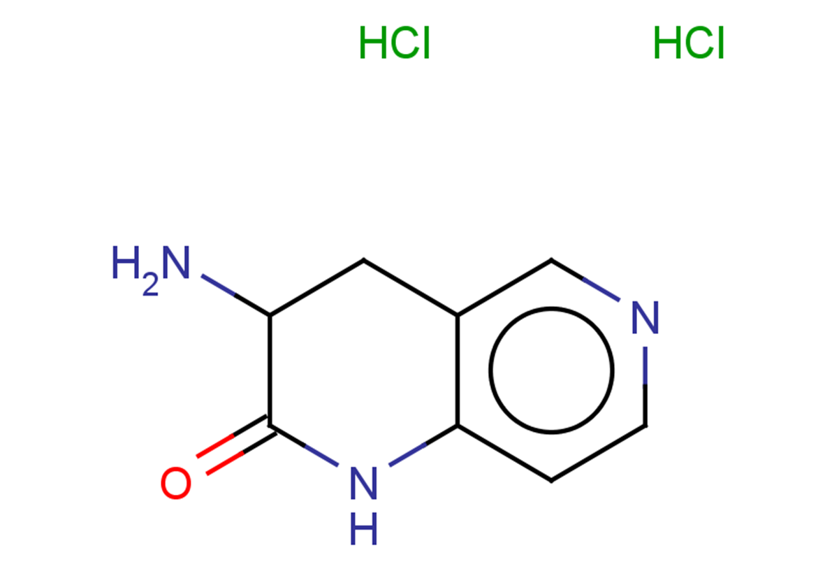 3-amino-1,2,3,4-tetrahydro-1,6-naphthyridin-2-one dihydrochloride