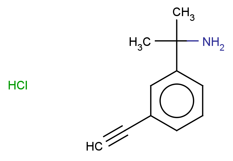 2-(3-ethynylphenyl)propan-2-amine hydrochloride