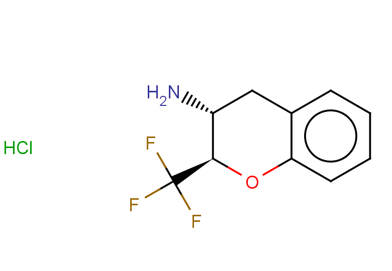 rac-(2R,3R)-2-(trifluoromethyl)-3,4-dihydro-2H-1-benzopyran-3-amine hydrochloride, trans
