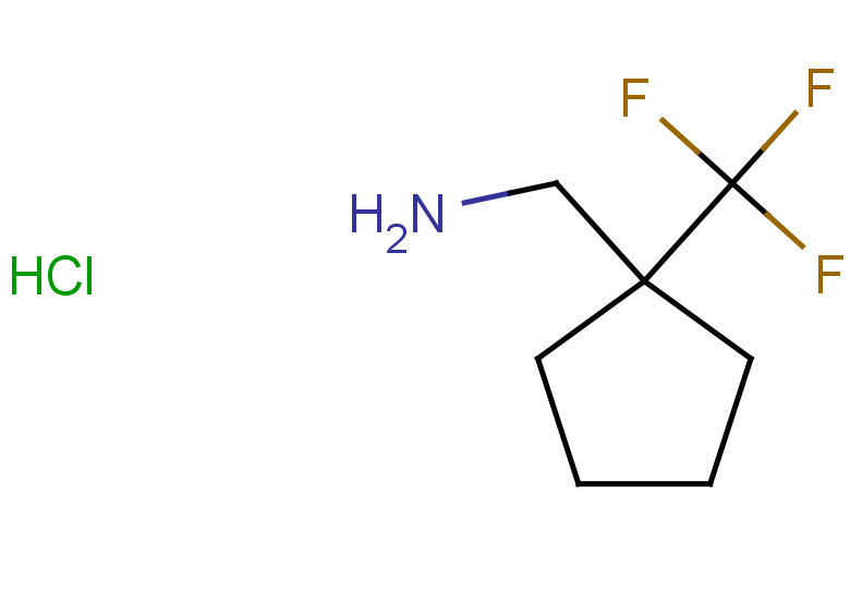 [1-(trifluoromethyl)cyclopentyl]methanamine hydrochloride