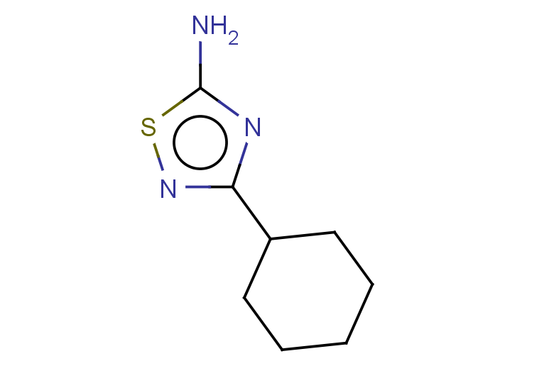 3-cyclohexyl-1,2,4-thiadiazol-5-amine