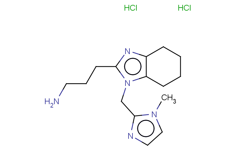 3-{1-[(1-methyl-1H-imidazol-2-yl)methyl]-4,5,6,7-tetrahydro-1H-1,3-benzodiazol-2-yl}propan-1-amine dihydrochloride