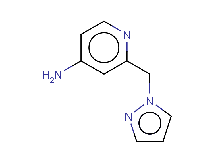 2-[(1H-pyrazol-1-yl)methyl]pyridin-4-amine