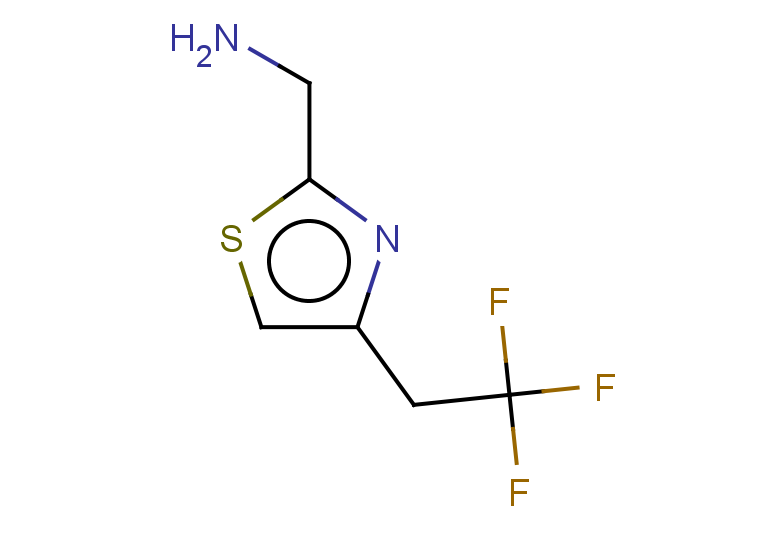 [4-(2,2,2-trifluoroethyl)-1,3-thiazol-2-yl]methanamine