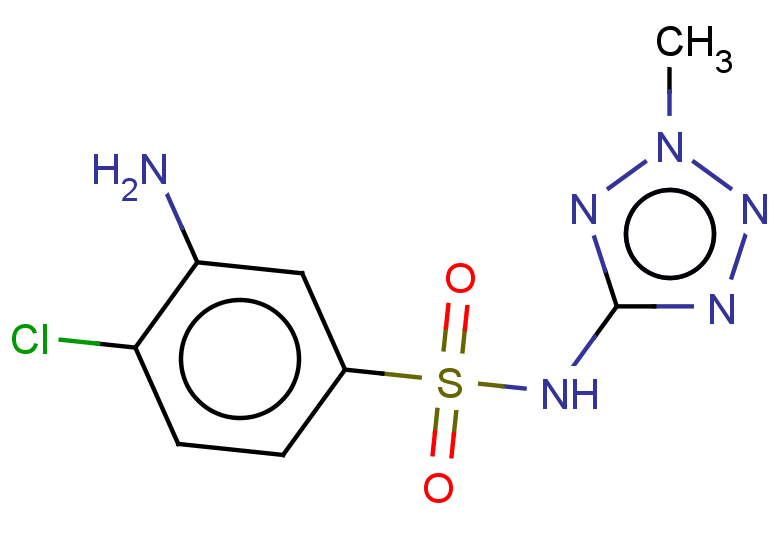 3-amino-4-chloro-N-(2-methyl-2H-1,2,3,4-tetrazol-5-yl)benzene-1-sulfonamide