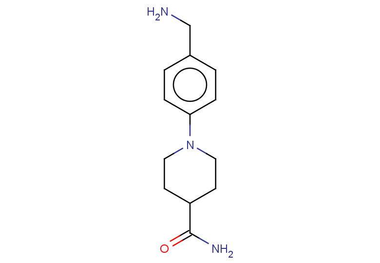 1-[4-(aminomethyl)phenyl]piperidine-4-carboxamide