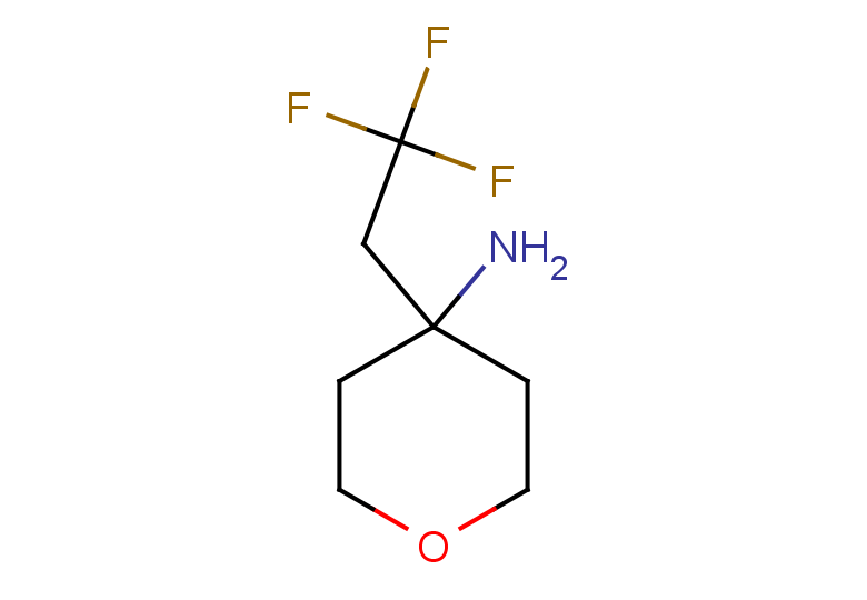 4-(2,2,2-trifluoroethyl)oxan-4-amine