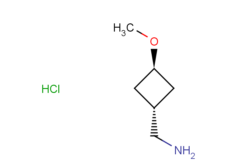 rac-[(1r,3r)-3-methoxycyclobutyl]methanamine hydrochloride, trans