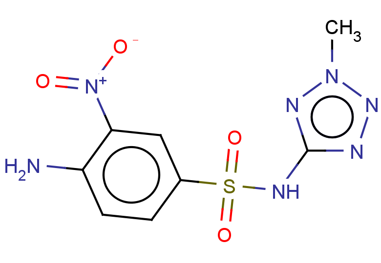 4-amino-N-(2-methyl-2H-1,2,3,4-tetrazol-5-yl)-3-nitrobenzene-1-sulfonamide