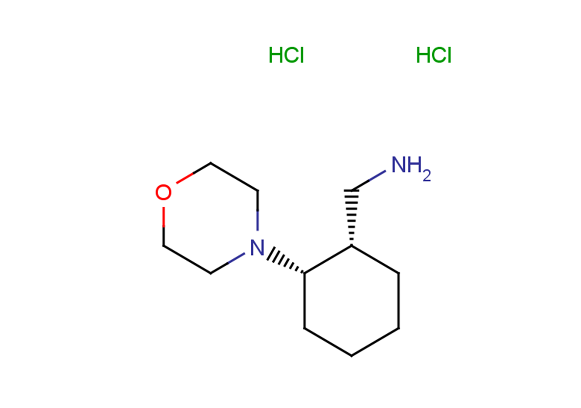 rac-[(1R,2R)-2-(morpholin-4-yl)cyclohexyl]methanamine dihydrochloride, cis