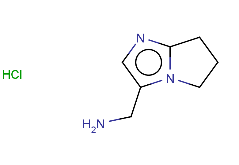 {5H,6H,7H-pyrrolo[1,2-a]imidazol-3-yl}methanamine hydrochloride