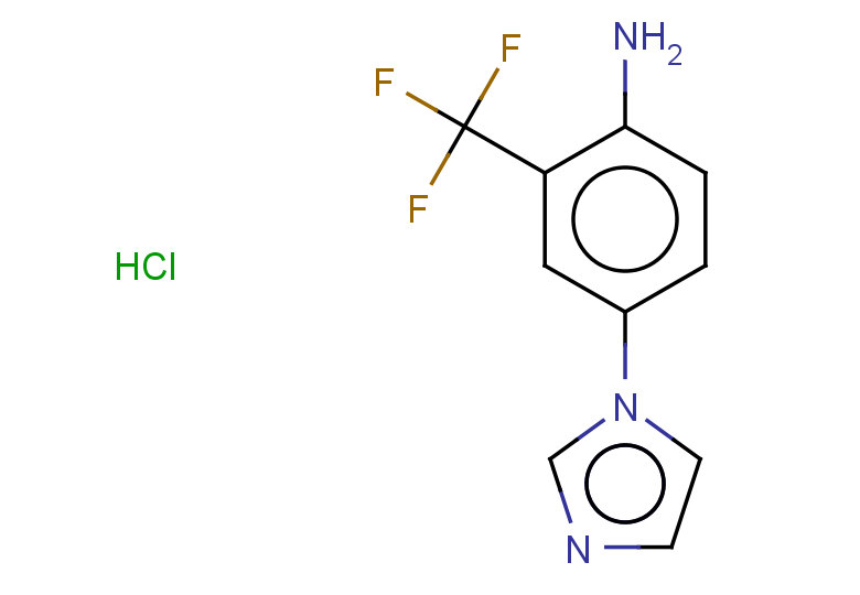 4-(1H-imidazol-1-yl)-2-(trifluoromethyl)aniline hydrochloride