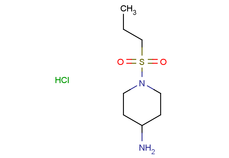 1-(propane-1-sulfonyl)piperidin-4-amine hydrochloride