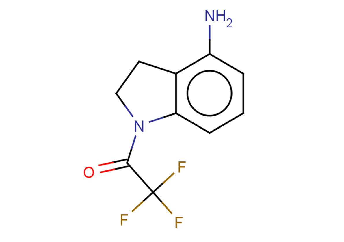 1-(4-amino-2,3-dihydro-1H-indol-1-yl)-2,2,2-trifluoroethan-1-one