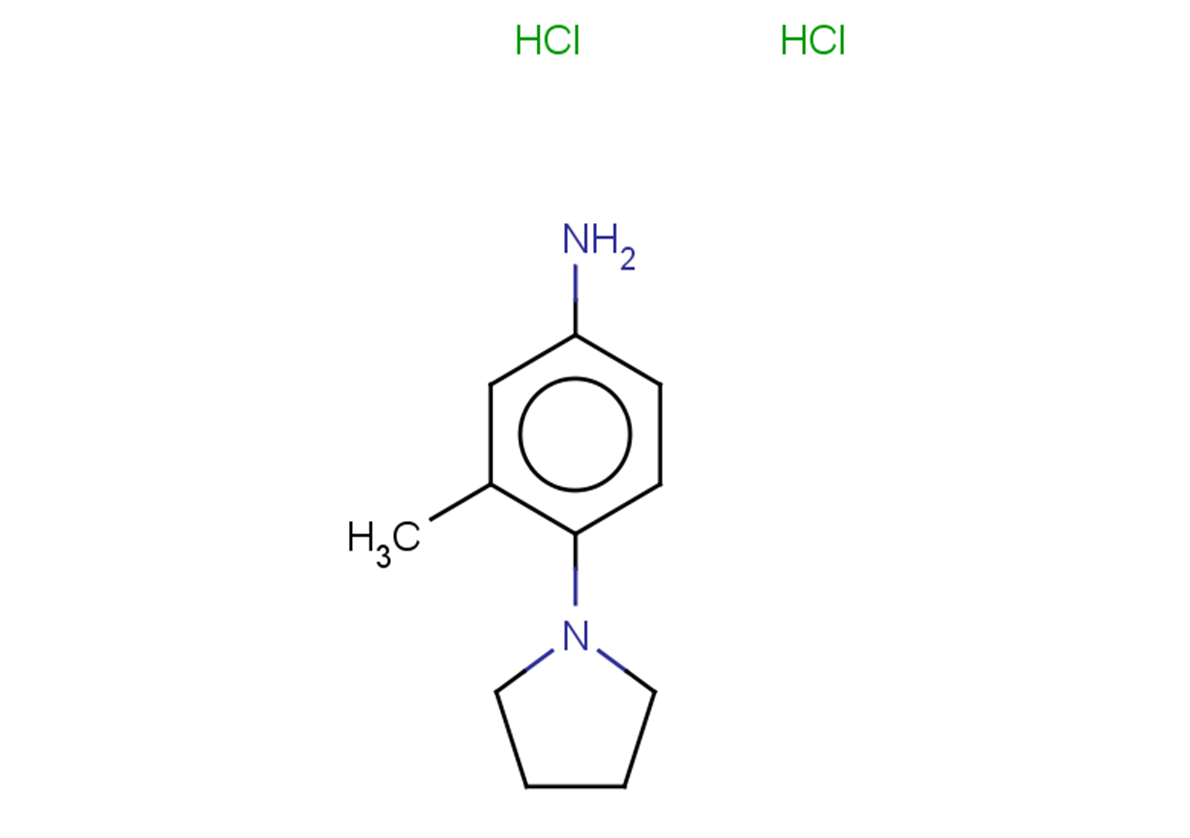 3-methyl-4-(pyrrolidin-1-yl)aniline dihydrochloride