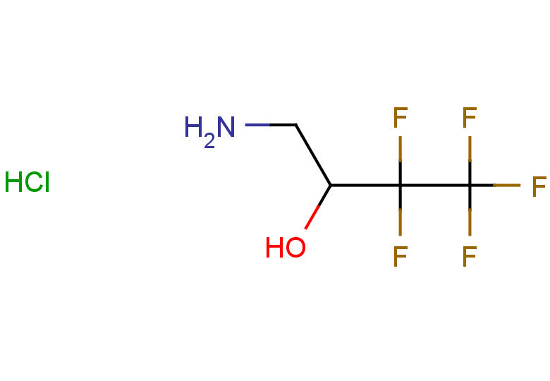 1-amino-3,3,4,4,4-pentafluorobutan-2-ol hydrochloride