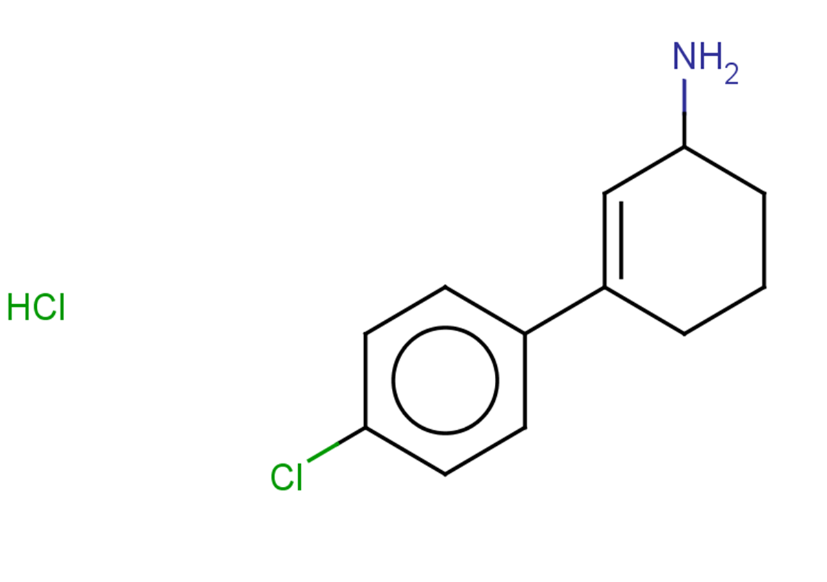 3-(4-chlorophenyl)cyclohex-2-en-1-amine hydrochloride